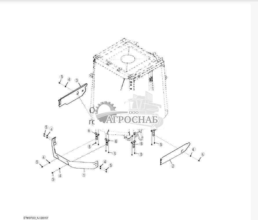 Щитки кабины 